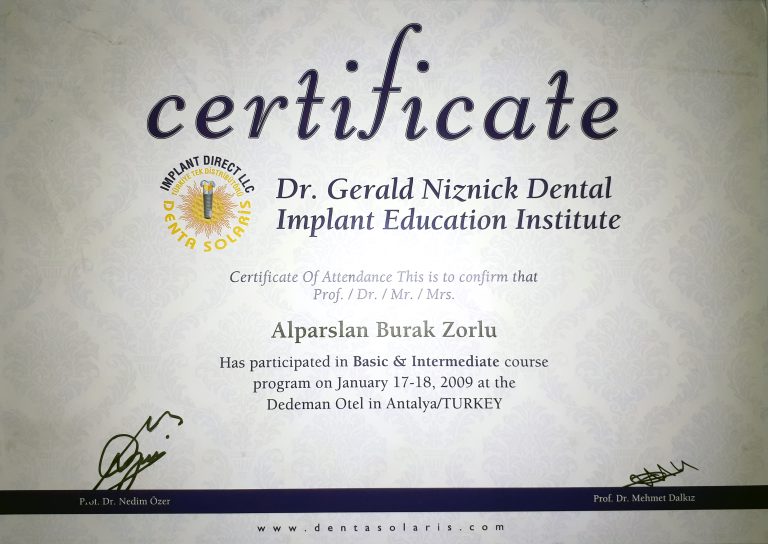 2009 Implant Education Institute