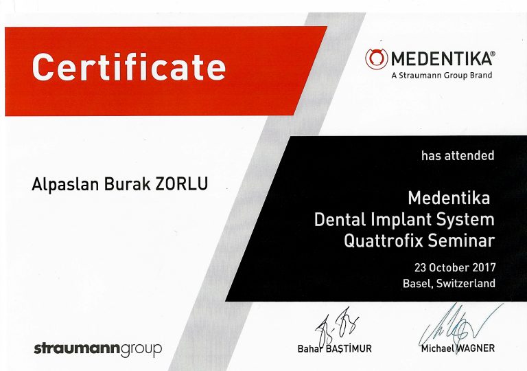 2017 Medentika Dental Implant System Quattrofix Seminar