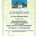 2018 Master of Science in Implantologie 19-21 Şubat 2018