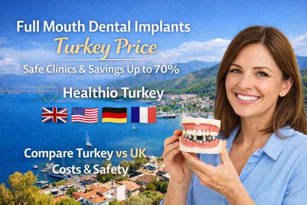 Full Mouth Dental Implants Turkey Price