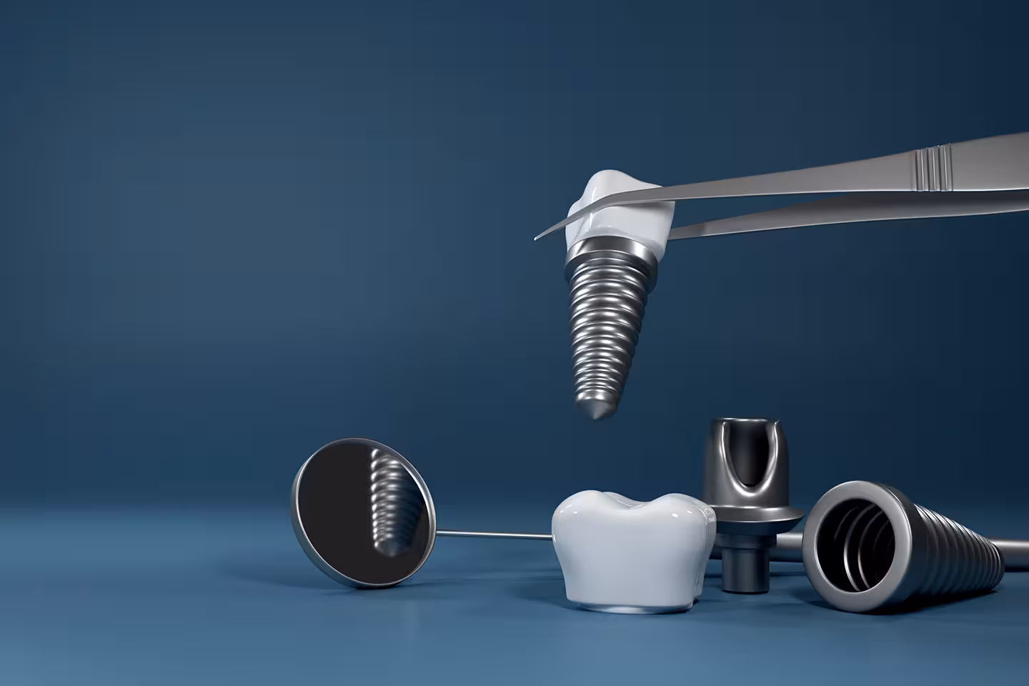 Patient reviewing a dental implant treatment plan at Healthio Turkey Antalya